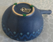 Lade das Bild in den Galerie-Viewer, 2er Set KANNE & SCHALE MIT GRIFF "Fat Lava" - Keramik / Steingut, Künstlerisches Dekor, Handarbeit