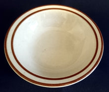 Lade das Bild in den Galerie-Viewer, SCHÄLCHEN - Keramik / Steingut, Linienrand Dekor