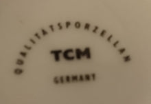 Lade das Bild in den Galerie-Viewer, 2er Set KAFFEETASSEN - Porzellan, Flora Blumen Blüten Pflanzen Ranken Gestreifte Linien Abstrakt Motiv Dekor