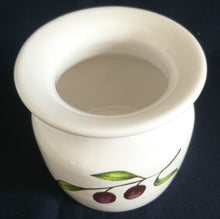 Lade das Bild in den Galerie-Viewer, VORRATSSBEHÄLTER OHNE DECKEL - Keramik / Steingut, Blatt Blätterzweig Oliven Frucht Früchte Motiv Dekor