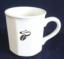 Lade das Bild in den Galerie-Viewer, KAFFEETASSE - Keramik / Steingut, Goldenes Bohne Motiv Dekor