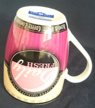 Lade das Bild in den Galerie-Viewer, KAFFEETASSE "Time" - Porzellan, Abstrakt Aufschrift Schriftzug "Daily Fresh" Motiv Dekor, Wellco Design