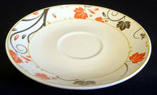 Lade das Bild in den Galerie-Viewer, 3er KAFFEEGEDECK - Porzellan, Blatt Blätter Äste Zweige Geäst Linien Motiv Dekor