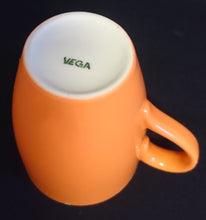 Lade das Bild in den Galerie-Viewer, KAFFEETASSE - Porzellan, Orange Einfärbiges Klassisch Dekor