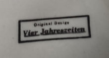 Lade das Bild in den Galerie-Viewer, 3er KAFFEEGEDECK - Keramik / Steingut, Blumenblüten Pflanzen Flora Randlinie Motiv Dekor