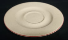 Lade das Bild in den Galerie-Viewer, 2er KAFFEEGEDECK - Keramik / Steingut, Hahn auf dem Lande Motiv Dekorrand, Handdekoriert