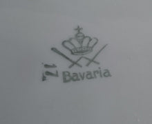 Lade das Bild in den Galerie-Viewer, DESSERTTELLER - Porzellan, Klassisch Goldrand Motiv Dekor