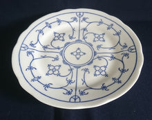 Lade das Bild in den Galerie-Viewer, DESSERTTELLER - Porzellan, Indisch Blau Strohblumen Dekor