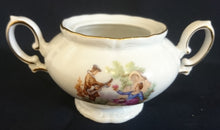 Lade das Bild in den Galerie-Viewer, ZUCKERDOSE OHNE DECKEL, - Porzellan, Goldrand Barock Dekor