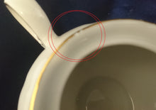 Lade das Bild in den Galerie-Viewer, ZUCKERDOSE OHNE DECKEL, - Porzellan, Goldrand Barock Dekor