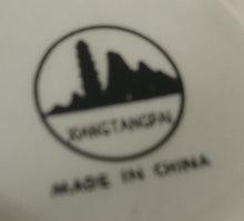 Lade das Bild in den Galerie-Viewer, 2er KAFFEEGEDECK - Keramik / Steingut, Blumenblüten Pflanzen Flora Linien Rand Motiv Dekor