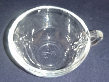 Lade das Bild in den Galerie-Viewer, MOCCA~ KAFFEETASSE - Hartglas, Einfärbiges Klares Moderne Form Motiv Dekor
