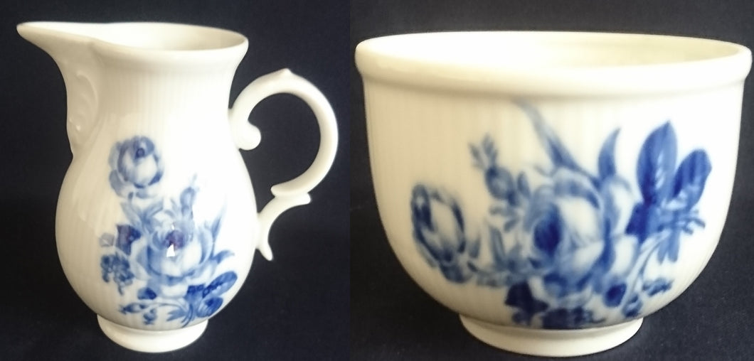 2er Set MILCHKÄNNCHEN & ZUCKERDOSE OHNE DECKEL 