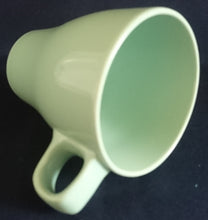 Lade das Bild in den Galerie-Viewer, 2er Set KAFFEETASSEN - Keramik / Steingut, Einfärbige Moderne Form Motiv
