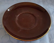 Lade das Bild in den Galerie-Viewer, 2er ESPRESSO~ KAFFEEGEDECK - Porzellan, Goldrand Ländlicher Garten Stil Motiv Dekor

