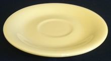 Lade das Bild in den Galerie-Viewer, 2er Set UNTERTASSE &quot;Scandia&quot; - Porzellan, Einfärbiges Modernes Motiv Dekor (Gelb)
