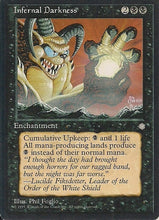 Lade das Bild in den Galerie-Viewer, INFERNAL DARKNESS, Magic -The Gathering-, Ausgabe / Set / Serie Eiszeit (Ice Age) 1995
