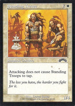 Lade das Bild in den Galerie-Viewer, STANDING TROOPS, Magic -The Gathering-, Ausgabe / Set / Serie Exodus (Exodus) 1998
