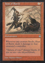 Lade das Bild in den Galerie-Viewer, HEAT OF BATTLE, Magic -The Gathering-, Ausgabe / Set /  Serie Felsenburg (Stronghold) 1998
