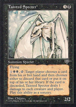 Lade das Bild in den Galerie-Viewer, TAINTED SPECTER, Magic -The Gathering-, Ausgabe / Set / Serie Trugbilder (Mirage) 1996
