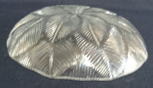 Lade das Bild in den Galerie-Viewer, 2er Set DESSERTSCHALEN - Hartglas, Flora Blatt Blätter Pflanzen Relief Motiv Dekor
