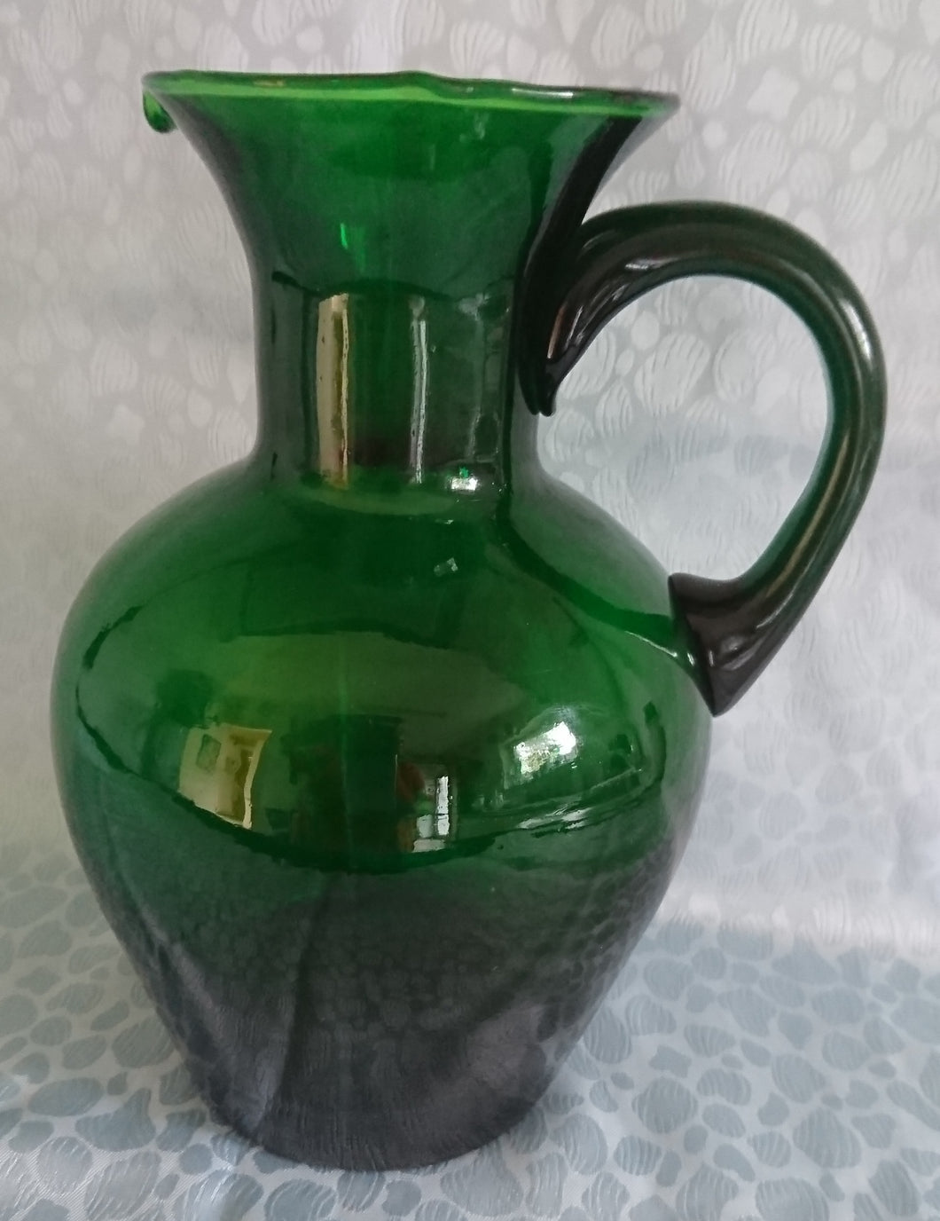 GETRÄNKEKANNE - Hartglas, Einfärbiges Klassisches Form Motiv Dekor