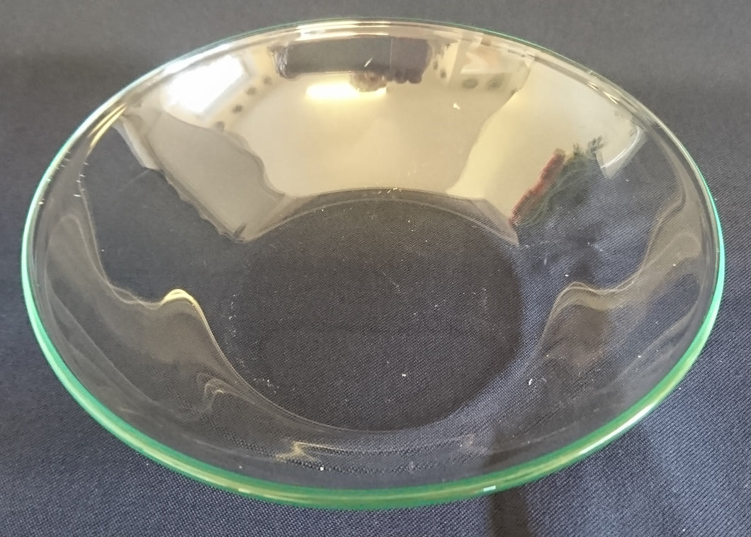 SALATSCHALE - Hartglas, Klares Einfärbiges Motiv Dekor