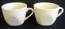 Lade das Bild in den Galerie-Viewer, 2er KAFFEEGEDECK - Porzellan, Gastronomische Einfärbiges Motiv Dekor
