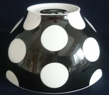 Lade das Bild in den Galerie-Viewer, 2er FRÜHSTÜCKSSET KAFFEETASSE &amp; MÜSLISCHALE &quot;Polkadot&quot; - Porzellan, Punkte Kreise Flecken Motiv Dekor
