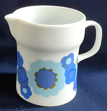 Lade das Bild in den Galerie-Viewer, 4er Set MOCCA~ KAFFEEKANNE &amp; MILCHKÄNNCHEN &amp; ZUCKERDOSE OHNE DECKEL - Porzellan, Flora Blumenblüten Pflanzen Motiv Dekor
