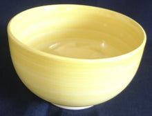 Lade das Bild in den Galerie-Viewer, 2er Set MÜSLI~ SALATSCHÜSSELN &quot;Flirt&quot; &quot;Liso&quot; - Porzellan, Streifen Einfärbiges Meliertes Dekor

