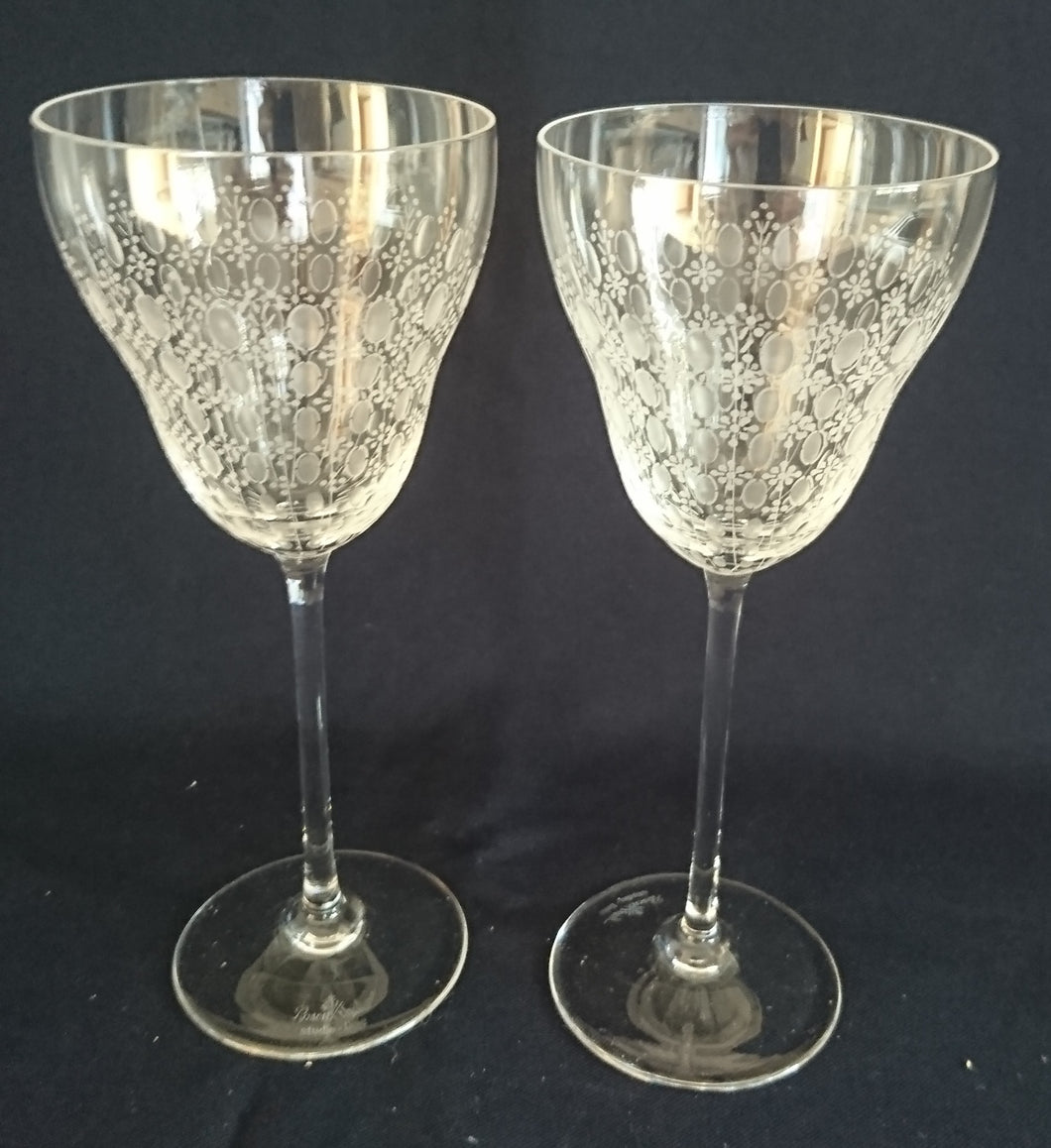 2er Set WEIßWEIN~ GETRÄNKEGLÄSER 