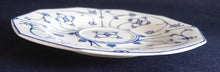 Lade das Bild in den Galerie-Viewer, 2er KAFFEEGEDECK - Porzellan, Indisch Blau Strohblume Motiv Dekor
