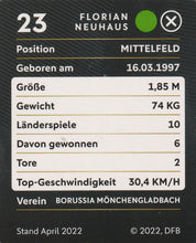 Lade das Bild in den Galerie-Viewer, Standard STICKER FIFA WELTMEISTERSCHAFT 2022 in QATAR (KATAR) - Verschiedene Sticker / Karten (GnoE)
