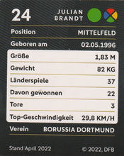 Lade das Bild in den Galerie-Viewer, Standard STICKER FIFA WELTMEISTERSCHAFT 2022 in QATAR (KATAR) - Verschiedene Sticker / Karten (GnoE)
