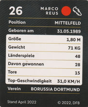 Lade das Bild in den Galerie-Viewer, Glitzer STICKER FIFA WELTMEISTERSCHAFT 2022 in QATAR (KATAR) - Verschiedene Sticker / Karten (GnoE)
