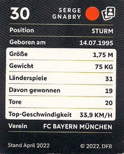 Lade das Bild in den Galerie-Viewer, Standard STICKER FIFA WELTMEISTERSCHAFT 2022 in QATAR (KATAR) - Verschiedene Sticker / Karten (GnoE)
