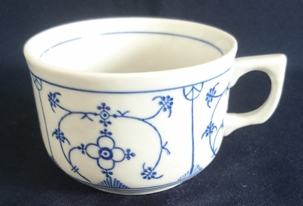 KAFFEETASSE - Porzellan, Klassisch Style, Indisch Blau Strohblume Dekor