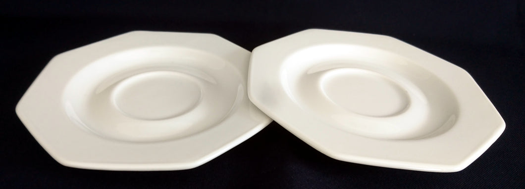 2er Set UNTERTASSEN - Porzellan, Hotel / Gastronomie Einfärbiges Dekor
