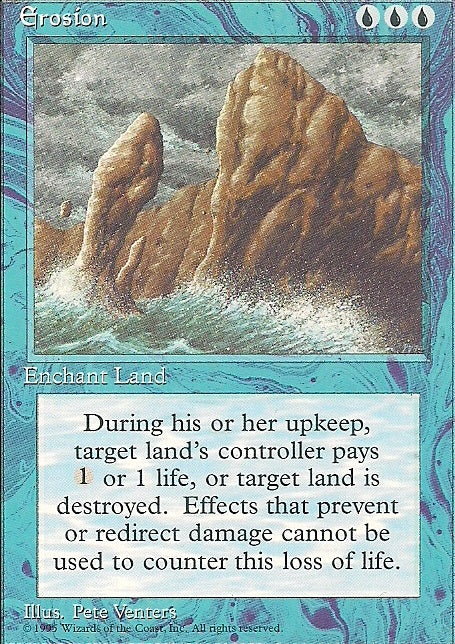 EROSION, Magic -The Gathering-, Ausgabe / Set / Serie 4te Edition (4th Edition) 1995