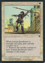 Lade das Bild in den Galerie-Viewer, ICATIAN JAVELINEERS (V.1), Magic -The Gathering-, Ausgabe / Set / Serie Fallen Empires (Fallen Empires) 1994
