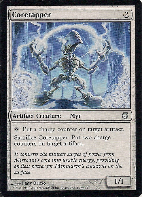 CORETAPPER, Magic -The Gathering-, Ausgabe / Set / Serie Nachtstahl (Darksteel) 2004