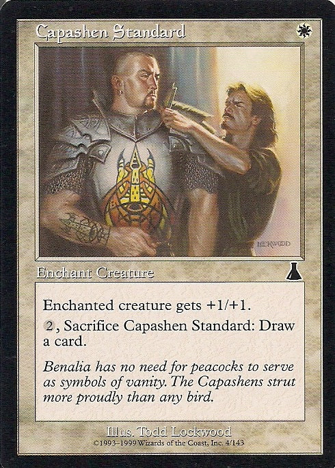 CAPASHEN STANDARD, Magic -The Gathering-, Ausgabe / Set /  Urzas Schicksal (Urza´s Destiny) 1999