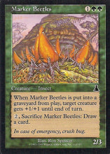 Lade das Bild in den Galerie-Viewer, MARKER BEETLES, Magic -The Gathering-, Ausgabe / Set /  Urzas Schicksal (Urza´s Destiny) 1999
