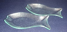 Lade das Bild in den Galerie-Viewer, 6er Set ABLAGESCHÄLCHEN - Hartglas, Klares Fischform Dekor
