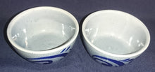 Lade das Bild in den Galerie-Viewer, 2er Set DIPSCHÄLCHEN - Keramik / Steingut, Abstrakt Hash Dekor
