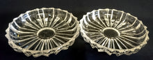 Lade das Bild in den Galerie-Viewer, 5er Set SALATSCHALEN - Hartglas, Geometrisch Ovales Linien Abstrakt Dekor
