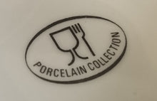Lade das Bild in den Galerie-Viewer, 2er Set 2er KAFFEEGEDECK &quot;Porcelain Collection&quot; - Porzellan, Ländliches Gänse Schleifen Motiv Dekor
