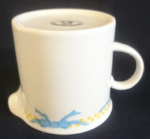 Lade das Bild in den Galerie-Viewer, 2er Set MILCHKÄNNCHEN &amp; ZUCKERDOSE OHNE DECKEL &quot;Porcelain Collection&quot; - Porzellan, Ländliches Gänse Schleifen Motiv Dekor
