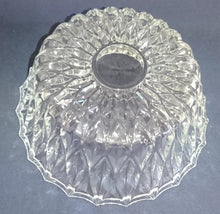 Lade das Bild in den Galerie-Viewer, 2er Set SALATSCHALEN - Hartglas, Geometrisch Ovales Linien Abstrakt Dekor
